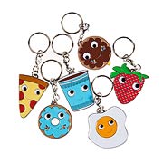 Kidrobot Yummy Breakfast Enamel Key Chain Display Box